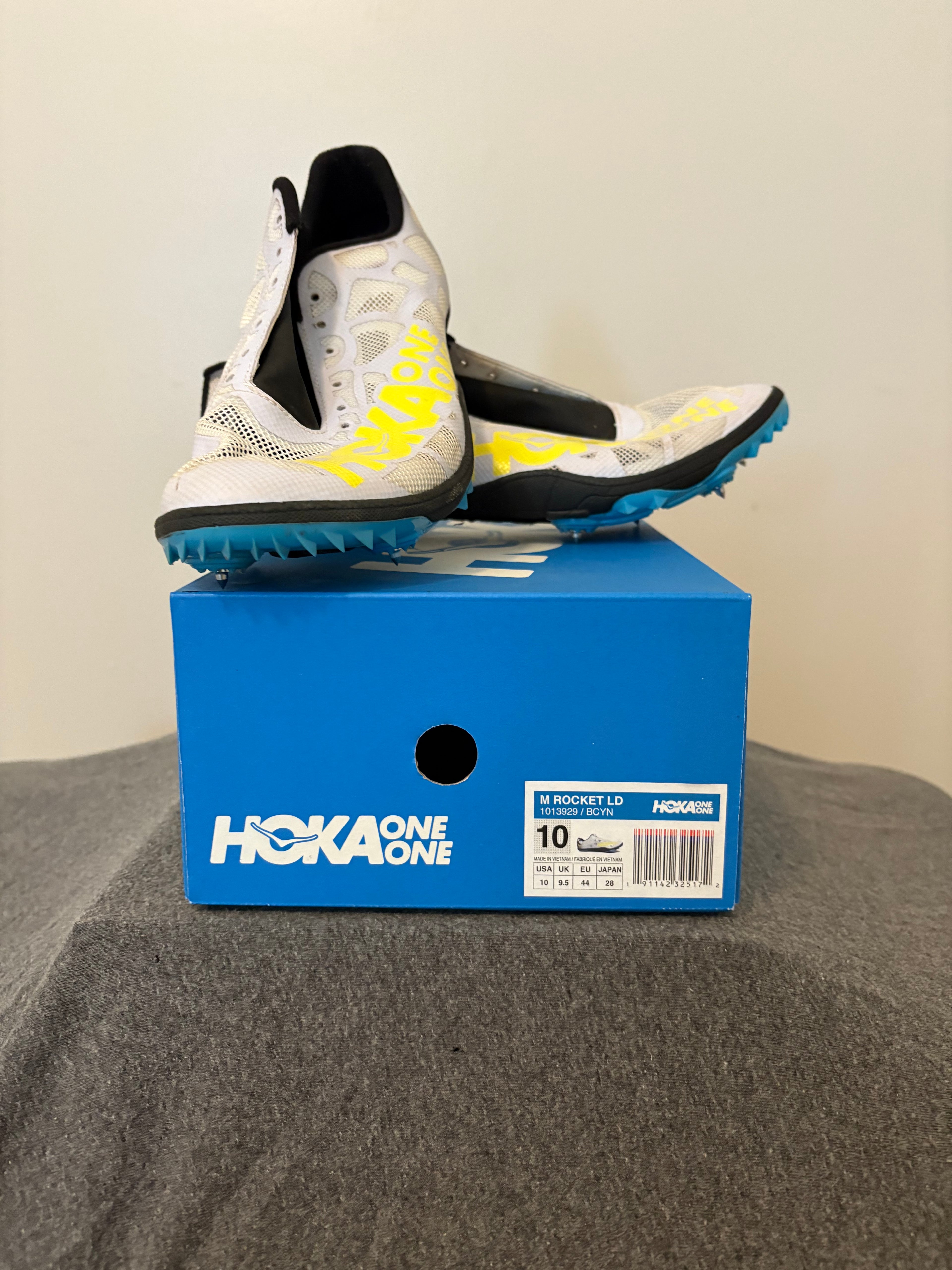 HOKA ONE ONE M Rocket LD Track Spikes – Men’s Size 10