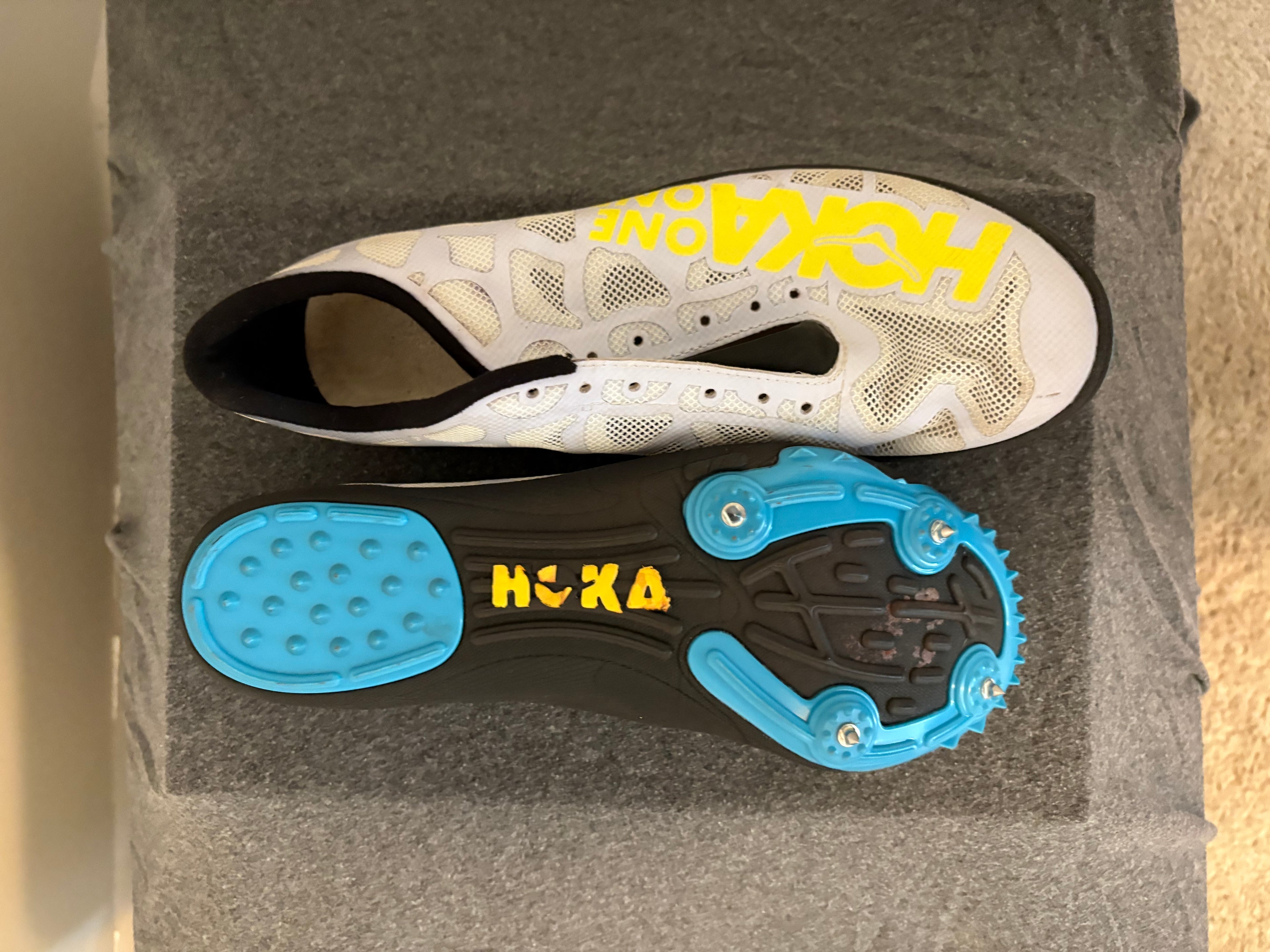 HOKA ONE ONE M Rocket LD Track Spikes – Men’s Size 10