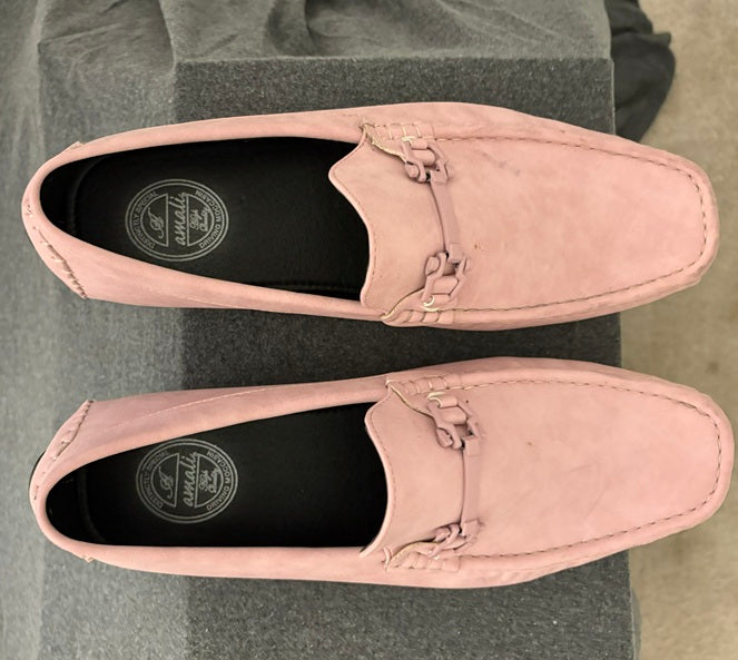 Amali “Dyson-010” Pink Loafers
