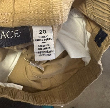 The Children’s Place Boys’ Husky Pull-On Chino Pants