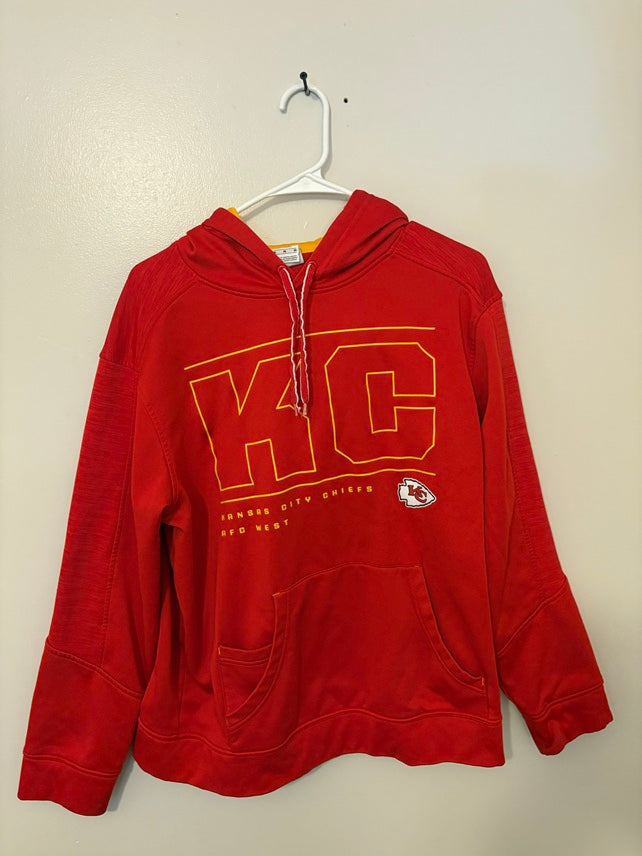 NFL Team Apparel Kansas City Chiefs “KC” Hoodie