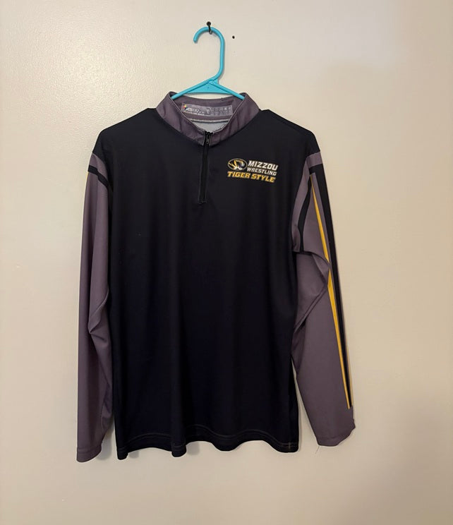 Mizzou Wrestling “Tiger Style” Quarter-Zip Pullover