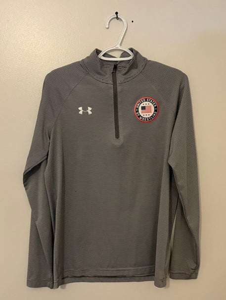 Under Armour “United States of Wrestling” Quarter-Zip Pullover