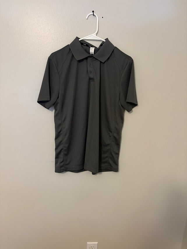 Frueo Performance Polo – Charcoal Gray (Men’s Medium)