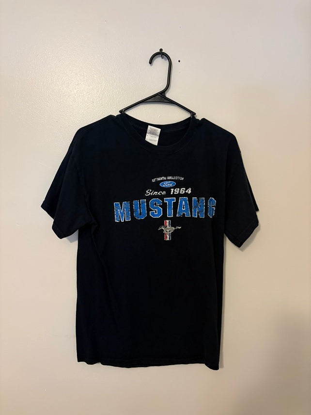 Ford Mustang “Since 1964” Graphic Tee – Black (Adult Medium)